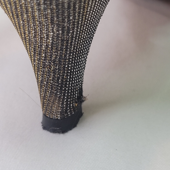 J.Renee Dayna Sling-Back Glimmer Pumps, Pewter - Picture 16 of 16